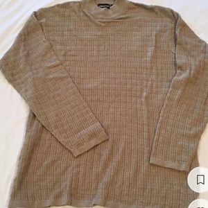NWT Claiborne Men’s Mock Neck Sweater, Large